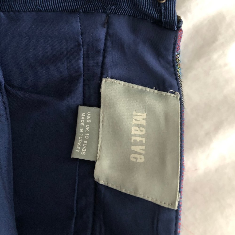 Anthropologie Maeve Cardana Floral Mini Skirt - Picture 6 of 6